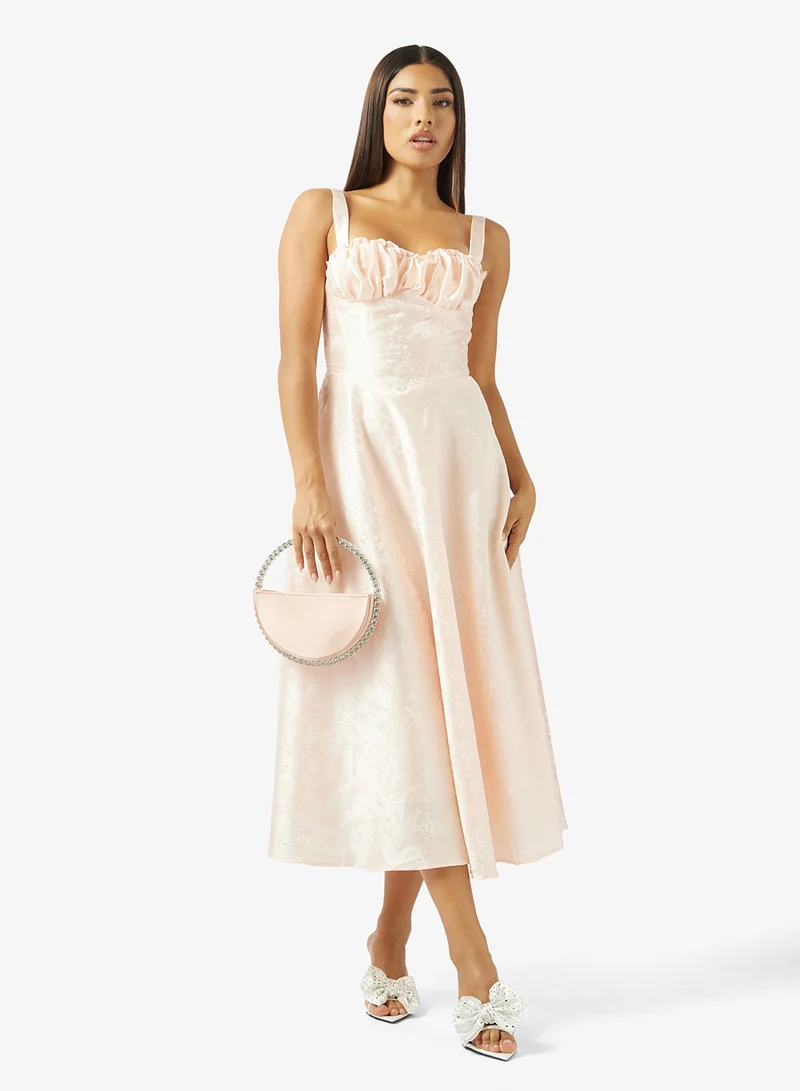 Ella Limited Edition  Textured Cocktail Dress for Women | Best Price UAE